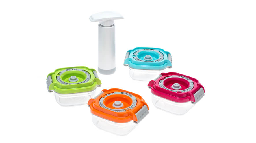 Baby set_prazen 5-delni set vakuumskih posodic za otroško hrano