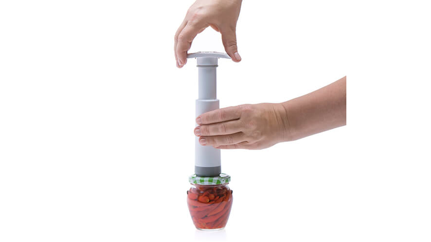 Status Kliki Pin_vakuumiranje Vakuumiranje kozarca za vlaganje s črpalko posebne izdaje.