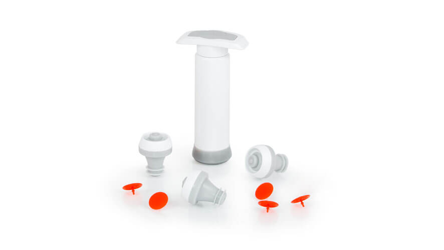 vakuum vino 9 set_solo Vakuumski set zamaškov za vino in kozarce za vlaganje