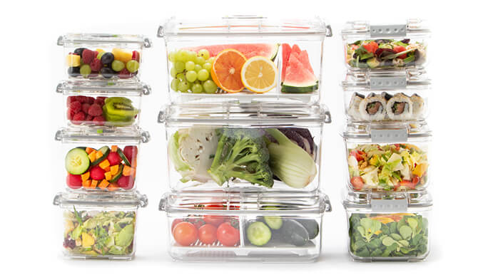 Vakuumske posode podaljšajo obstojnost jedi in živil, zato prispevajo k manjši količini zavržene hrane.